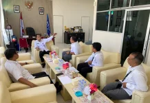 Kunjungan Kasubbag Humas dan TU BPK Perwakilan Provinsi Kaltara ke RRI Tarakan