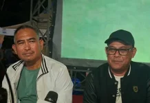 Potret Kemeriahan Nobar Piala Dunia 2026 di Halaman Parkir Rujab Wali Kota Tarakan