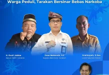 Warga Peduli, Tarakan Bersinar Bebas Narkoba