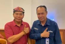 Silaturahmi Kepala LPP RRI Tarakan dengan Gubernur Kalimantan Utara