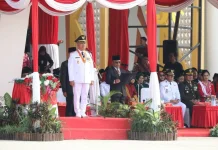 Walikota Tarakan Pimpin Upacara HUT ke-81 RI