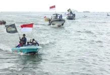 Pembukaan Turnamen Speedboat Race oleh Kodaeral XIII Ke-1 Tahun