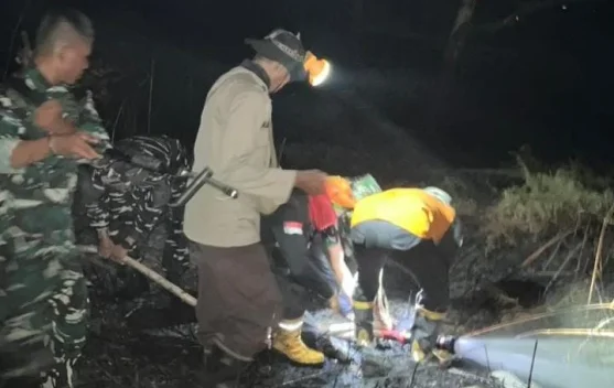 Diduga karena Puntung Rokok, Lahan Kosong di Binalatung Terbakar