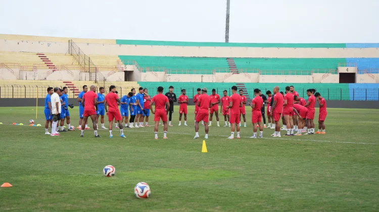 Potret Sesi Latihan Malut United jelang Hadapi PSIM Yogyakarta