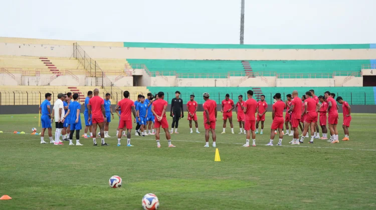 Potret Sesi Latihan Malut United jelang Hadapi PSIM Yogyakarta