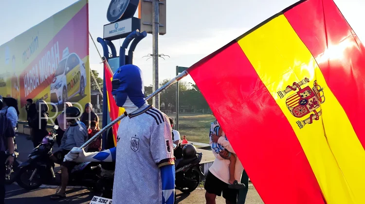 Gegap Gempita Kemenangan "La Furia Roja" di Kota Rempah