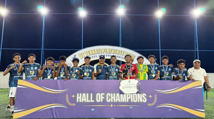 SMA Negeri 1 Kota Ternate Juarai UT Playverse 2026 Mini Soccer Tournament