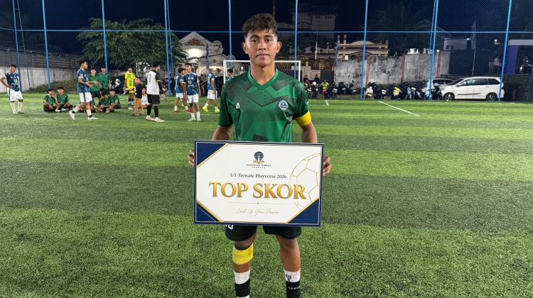 SMA Negeri 1 Kota Ternate Juarai UT Playverse 2026 Mini Soccer Tournament