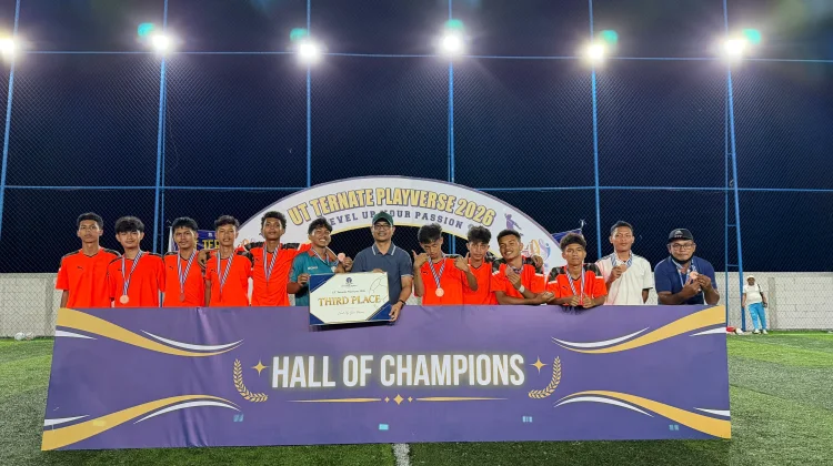SMA Negeri 1 Kota Ternate Juarai UT Playverse 2026 Mini Soccer Tournament