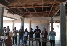 Pedagang Ikan Pasar Bumi Harapan Apresiasi Bantuan Meja Stainless dari