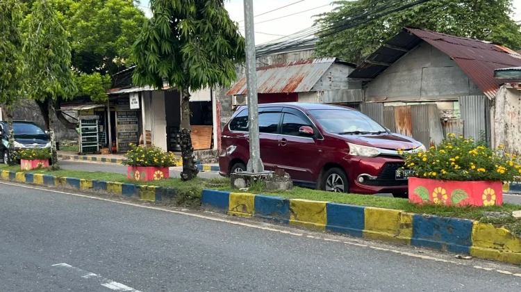 Wajah Baru Kota Langgur Cantik dengan Bunga Lantana