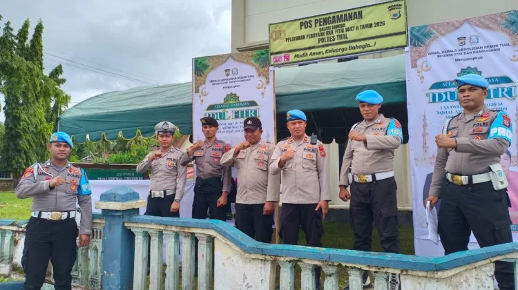 Sembilan Pos Operasi Ketupat Polres Tual Mulai Beroperasi