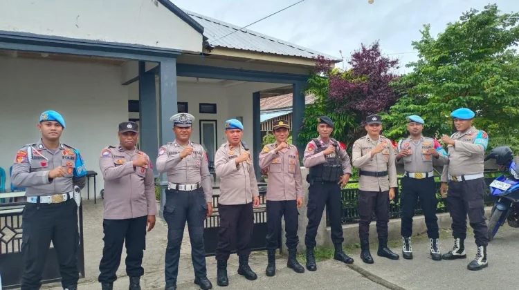Sembilan Pos Operasi Ketupat Polres Tual Mulai Beroperasi