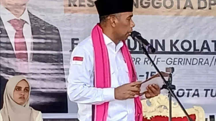 Mewakili Walikota Tual, Amir Rumra Hadiri Reses Anggota DPR RI