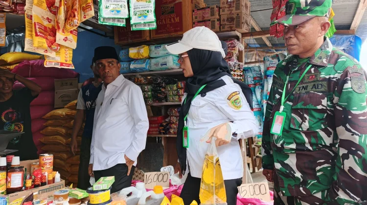 Lakukan Sidak Wawali Keliling Pasar Maren Kota Tual