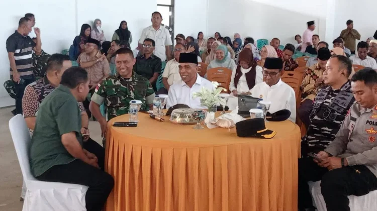 Dandim 1503/Tual Bersama Forkopimda Ikuti Peresmian 1.061 KDKMP Secara Virtual