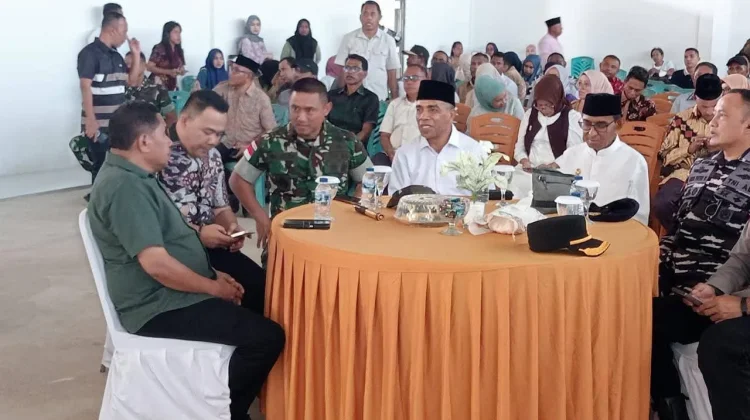 Dandim 1503/Tual Bersama Forkopimda Ikuti Peresmian 1.061 KDKMP Secara Virtual