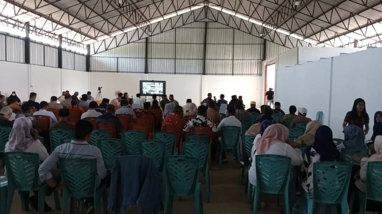 Dandim 1503/Tual Bersama Forkopimda Ikuti Peresmian 1.061 KDKMP Secara Virtual