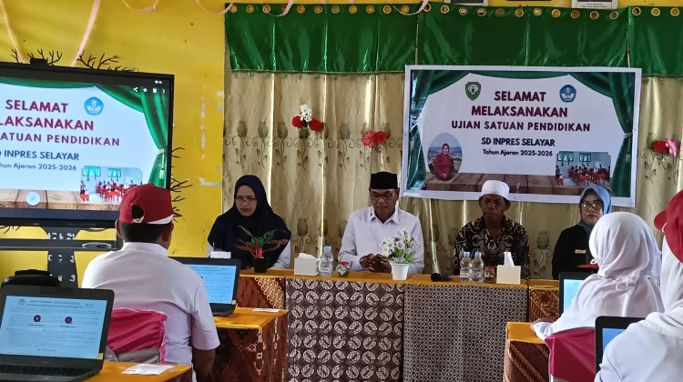 10 Siswa Ikuti USP di SD Inpres Selayar