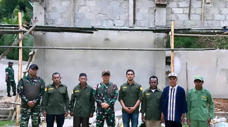 Dandim 1503/Tual Tinjau Pembangunan KDKMP di Wilayah Kei Besar