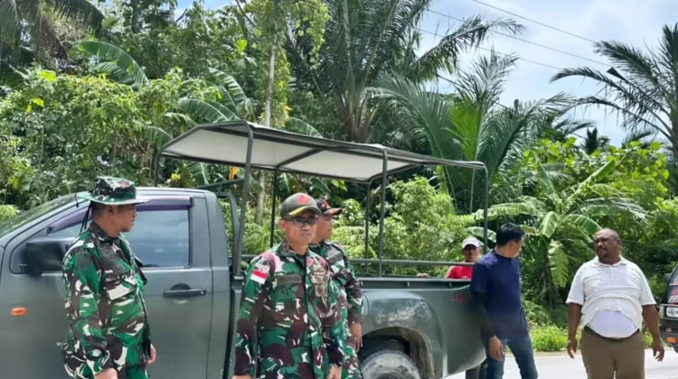 Dandim 1503/Tual Tinjau Pembangunan KDKMP di Wilayah Kei Besar