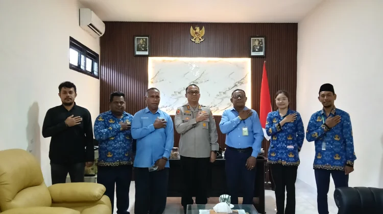 Polres Malra Teken Kerjasama Dengan RRI Tual