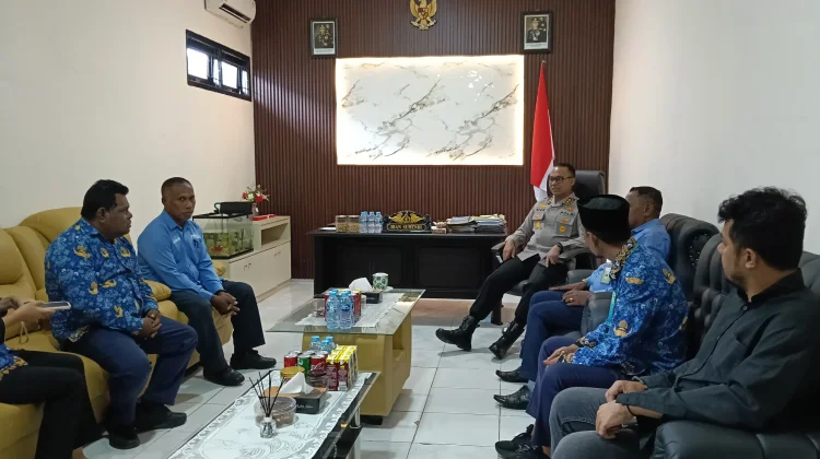 Polres Malra Teken Kerjasama Dengan RRI Tual