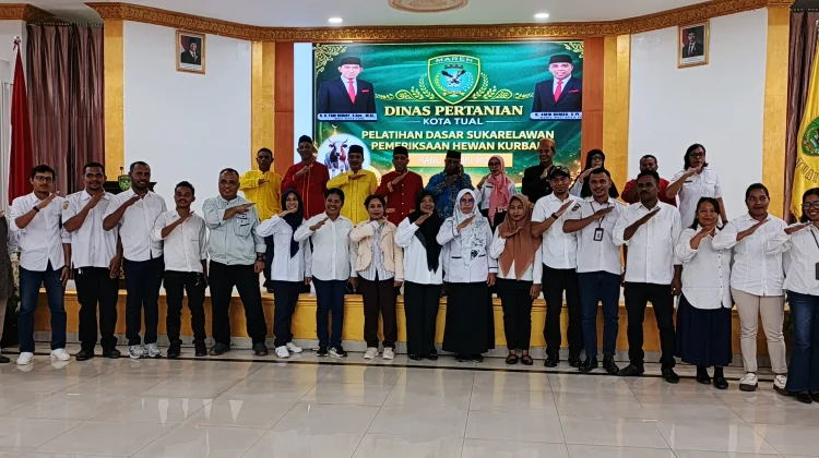 Pembukaan Kegiatan Sukarelawan Pemeriksaan Hewan Kurban