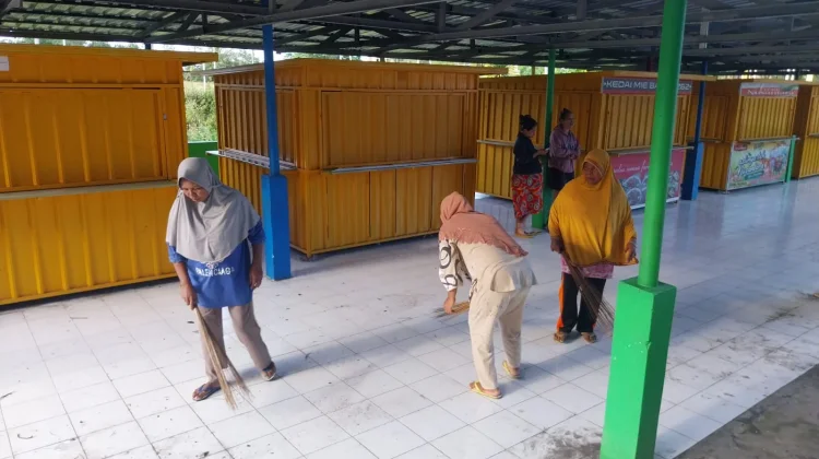 Pembersihan Lapangan Gotong Royong jelang GPM
