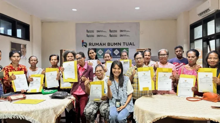 Rumah BUMN Tual Bantu Urus NIB Pedagang di Ohoililir