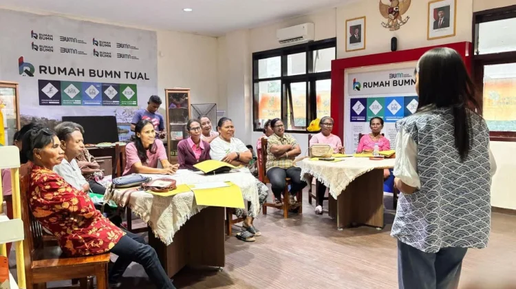 Rumah BUMN Tual Bantu Urus NIB Pedagang di Ohoililir
