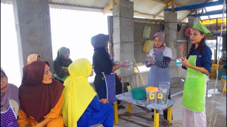 Desa Selayar Kembangkan Ikan Teri Dengan Bantuan Rumah BUMN Tual