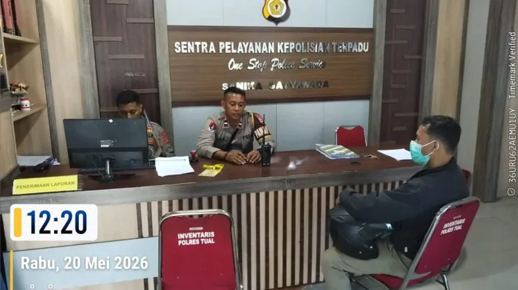 Polres Tual Terus Maksimalkan Pelayanan Publik