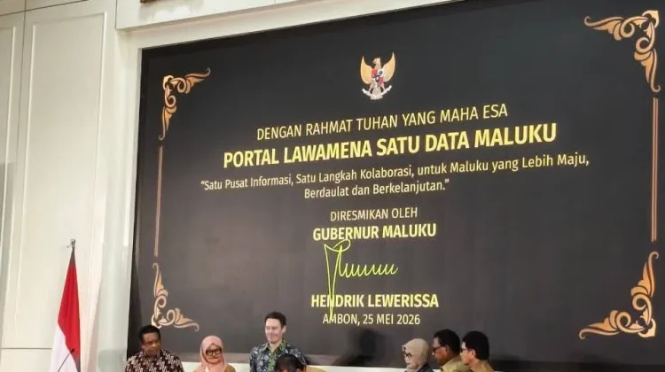 Wakil Bupati Malra hadiri Peluncuran Portal Lawamena Satu Data Maluku di Ambon