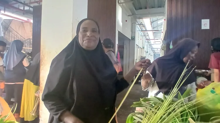 Geliat Pasar Tual jelang Perayaan Hari Raya Idul Adha