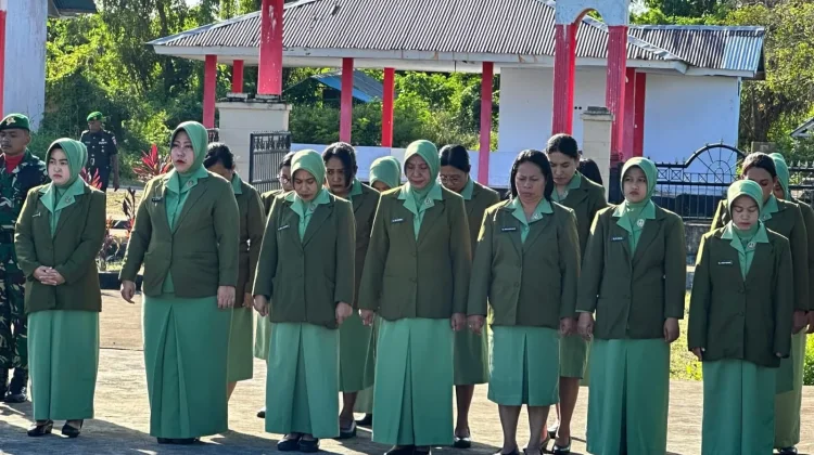 Kodim 1503/Tual Gelar Upacara Ziarah di TMP Rudira Jaya