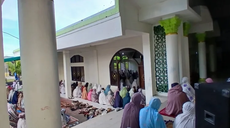 Pelaksanaan Ibadah Solat Idul Adha di Masjid Miftahul Jannah BTN Tual