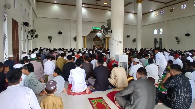 Pelaksanaan Ibadah Solat Idul Adha di Masjid Miftahul Jannah BTN Tual