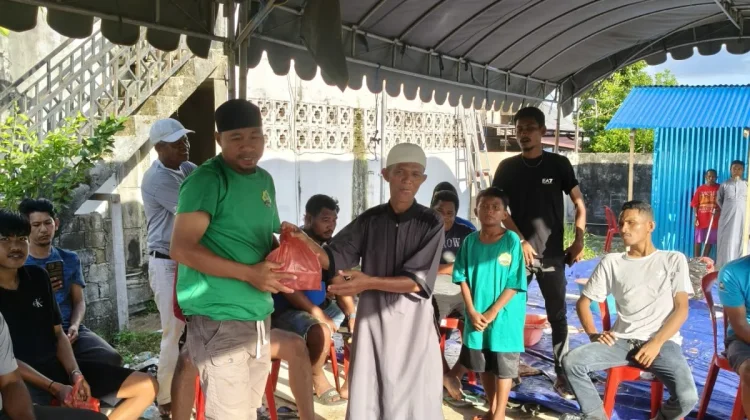 Penyaluran Hewan Qurban di Masjid Al-Amin BTN Koperasi Kota Tual