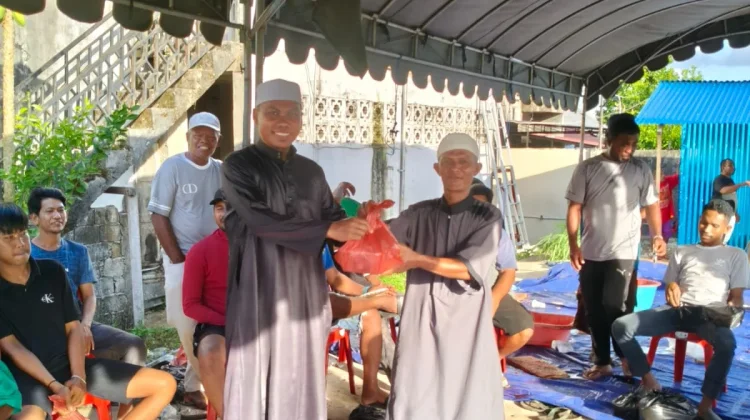 Penyaluran Hewan Qurban di Masjid Al-Amin BTN Koperasi Kota Tual