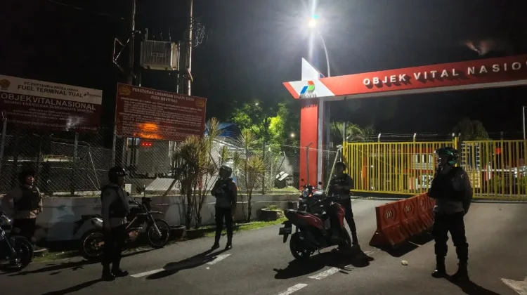 Polres Tual Rutin Patroli dan Sambang Masyarakat