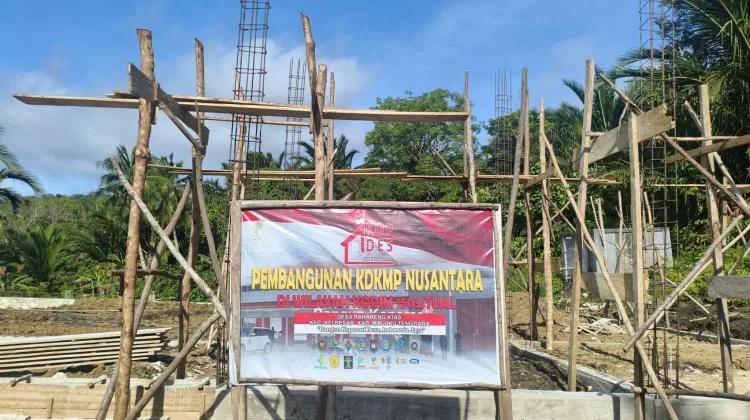 Peninjauan Lokasi KDKMP Nusantara di Kei Besar oleh Bupati Maluku Tenggara