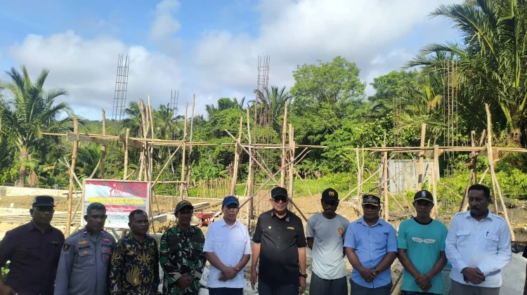 Peninjauan Lokasi KDKMP Nusantara di Kei Besar oleh Bupati Maluku Tenggara
