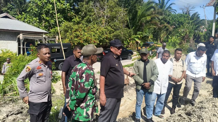 Peninjauan Lokasi KDKMP Nusantara di Kei Besar oleh Bupati Maluku Tenggara