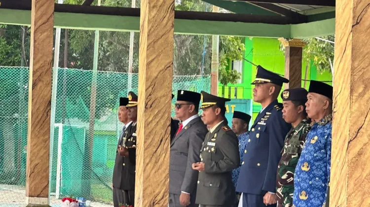 Upacara Khidmat di Kodim 1503/Tual