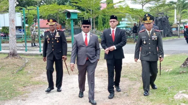 Upacara Khidmat di Kodim 1503/Tual