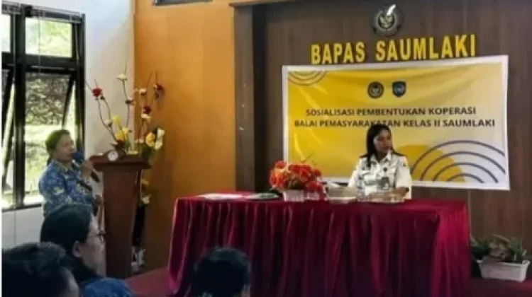 Bapas Kelas II Saumlaki Sosialisasikan Pembentukan Koperasi