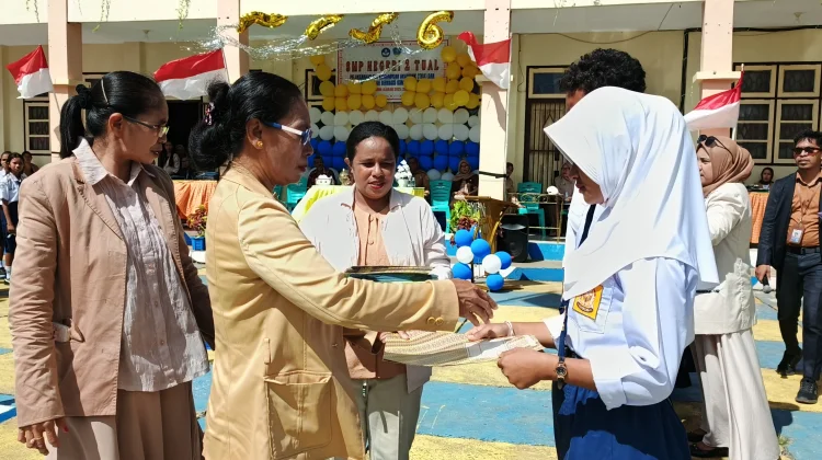 Sekolah Umumkan kelulusan 175 Siswa SMP Negeri 2 Kota Tual