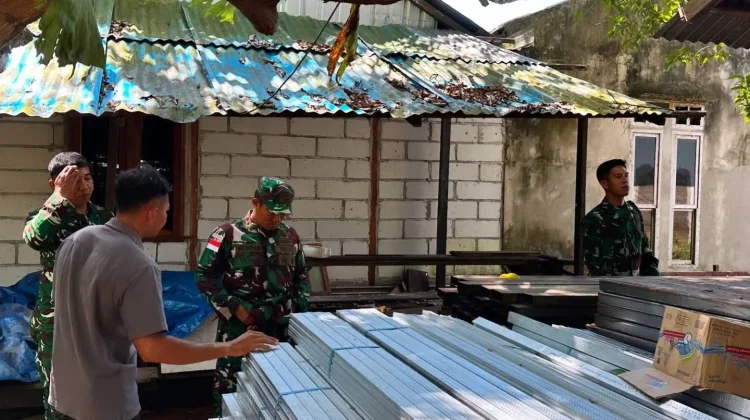Dandim 1503/Tual Tinjau Progres Pembangunan KDKMP di Kepulauan Aru