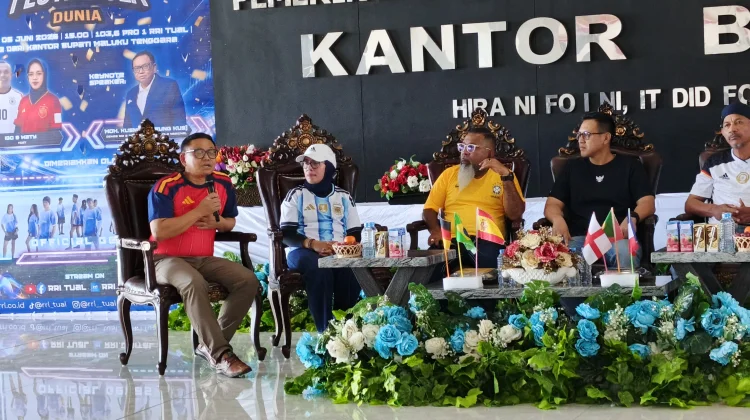RRI Tual Selenggarakan Talkshow Pesta Bola di Aula Gedung Kantor Bupati Malra